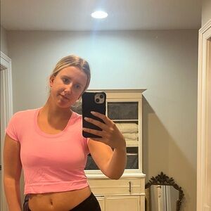 All in Motion Vibrant Pink Activewear Top